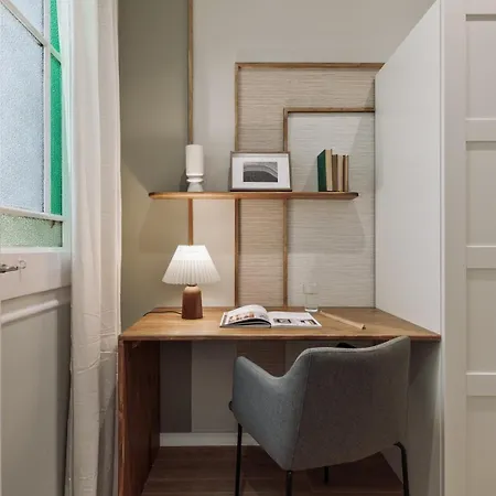 شقة Atitlan - 3 Bedrooms, Office And Balcony In Eixample Esquerra *